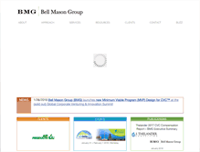 Tablet Screenshot of bellmasongroup.com